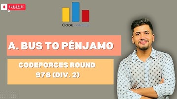 A . Bus to Pénjamo | Codeforces Round 978 (Div. 2) | Solution in Bangla