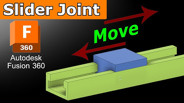 How to Use Slider Joint for Linear Motion Simulation | Fusion 360 Tutorial: