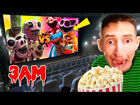 NE JAMAIS REGARDER LE FILM ZOONOMALY VS POPPY PLAYTIME CHAPITRE 3 À 3H DU MATIN ! (ça tourne mal...)