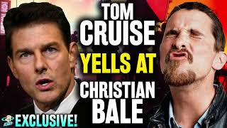 EXCLUSIVE! Tom Cruise Screaming At Christian Bale ?! - On Set Freak Out Audio Leak Parody
