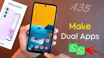 How to Dual Apps in Samsung A35 | Setup Samsung Galaxy A35 Dual App Setting