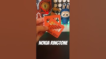 3D-Printed Nokia Ringtone 📞🎶 #nokia #ringtone #music #fidget #3dprinting