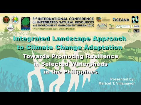 INREM 3MT: Integrated Landscape Approach to Climate Change Adaptation
