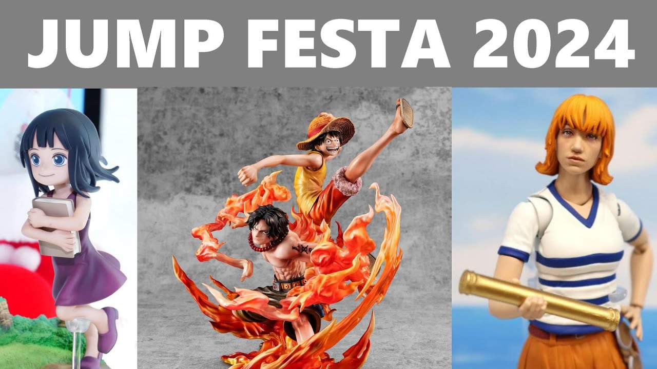 Jump Festa 2024 One Piece Figures! Part 1 - YouTube