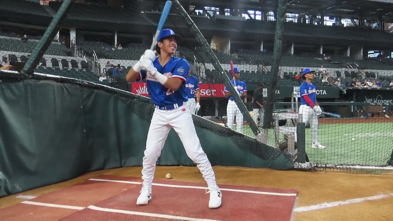 2024 New Balance Baseball Future Stars Series Main Event BP -- Derek Martinez