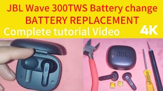 JBL WAVE 300 TWS BATTERY REPLACEMENT, BATTERY CHANGE,RIGHI SIDE NOT WORKING