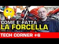 La forcella della moto come  fatta e come funziona