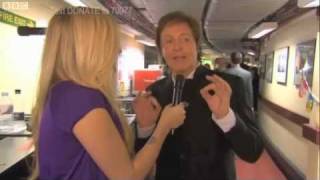 Paul McCartney Interview - Children In Need At The Royal Albert Hall in Nov 2009