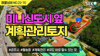 세종시+송선동현신도시+국도변+예쁜모양은 덤인 계획관리토지에요~눈여겨 보시고 꼭 연락주세요/