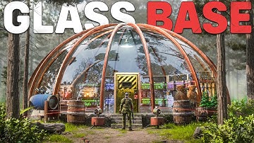 I Lived in a Glass Base in Official Vanilla Rust...