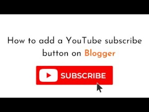 how to add pop up youtube subscribe button on blogger/blogspot