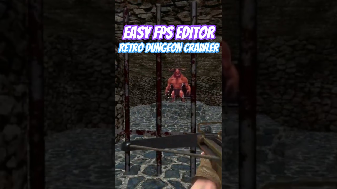 Easy FPS Editor Dungeon Crawler 🎮 