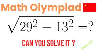 China | Math Olympiad Solution