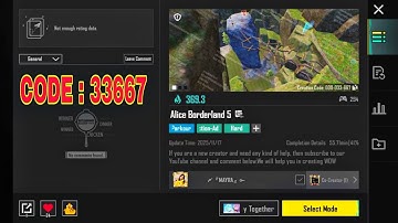 Alice Borderland 5  ( 33667 ) 🌴 | Bgmi New Parkour #bgmi #pubg #parkour #wow 