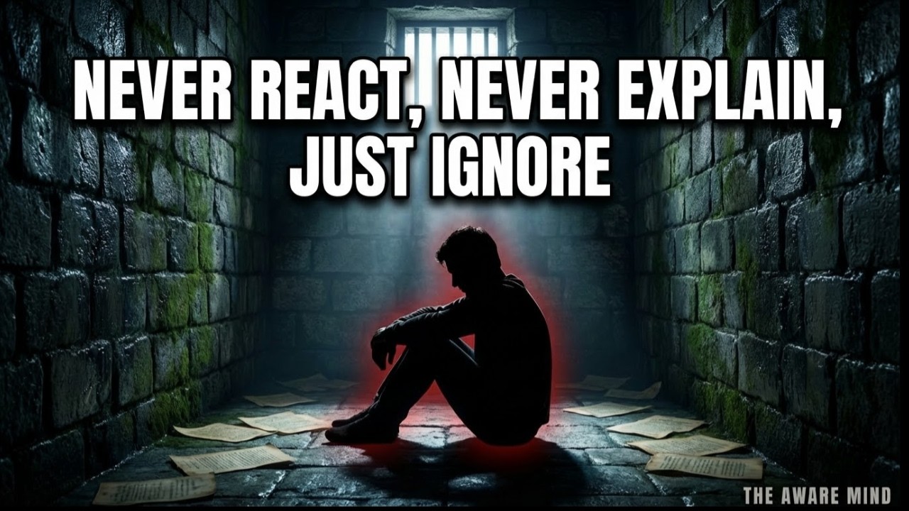 Never React, Never Explain, Just Ignore | Machiavelli's 7 Dark Psychology Tricks