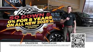 Huge Autoshow Discounts are Happening Now at Halleen Kia