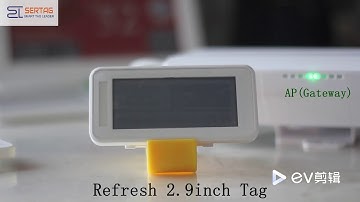 2.9inch BLE 5.0 Electronic Shelf Labels Digital Price Tag from Sertag SETHB0290R