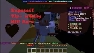 Exposing A VIP+ player For Hacking // Minecraft