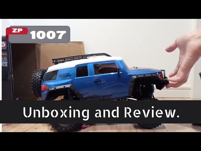 1/10 RC FJクルーザー 開封／FJ Cruiser ZP1007 Unboxing - YouTube