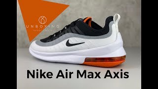 Nike Air Max Axis ‘blk/blk wht magma orange’ | UNBOXING & ON FEET | fashion  shoes | 2020 ادراج بلاستيك للمطبخ