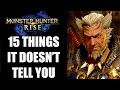 15 Beginners Tips And Tricks Monster Hunter RISE Doesn't Tell You