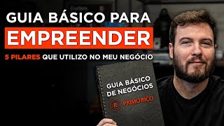 GUIA BÁSICO PARA EMPREENDER MELHOR! | Aprenda como fazer da sua EMPRESA + PRODUTIVA com 5 pilares!