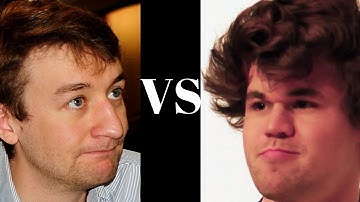 Brilliant Chess Game: Magnus Carlsen: Black vs Luke Mcshane - English Opening - Knight sacs!