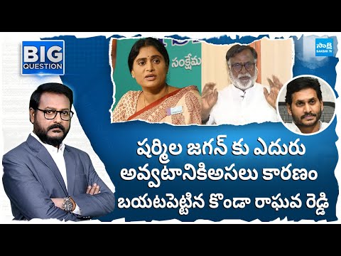 Konda Raghava Reddy Exposed Facts Behind Ys Sharmila Against To YS Jagan | AP Elections | @SakshiTV - SAKSHITV