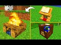 MİNECRAFT 1.14 İLE YENİ GELEN İTEMLER - CAMP ATEŞİ KÜRSÜ - Minecraft