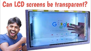 Monitor crystal Transparent Display at Home (And It