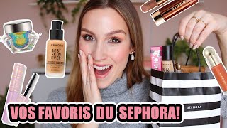 Je teste VOS FAVORIS du SEPHORA !  Estce que j'approuve ?! (Rare Beauty, Tarte..) + surprise !