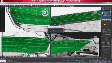 3D Modeling Skyline Project Part 3: Modeling the Hood (4 of 4)
