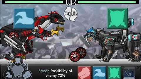 Dino Robot - Smilodon Black Plus