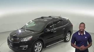 C97601TA - Used, 2016, Chevrolet Traverse, LTZ, AWD, Black, Test Drive, Review, For Sale -