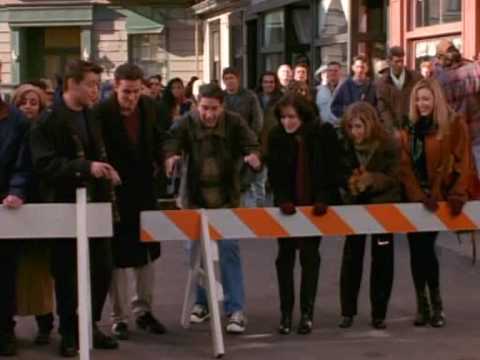 Friends - Chandler makes Monica give up her workout on Make a GIF