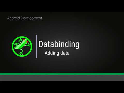 Android: DataBinding - Adding data 02