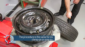 Installing EZ sensor #33500 with Snap-in Stem