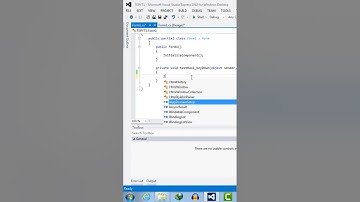 066 - How To Detect When Any Key Pressed in C# (KeyDown Event Handler)
