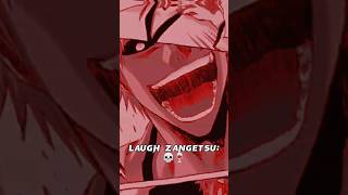 In Zangetsu. The best laugh.💀🍷☦️. #bleach #zangetsu #anime