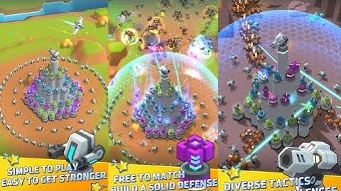 Mega Tower : Casual tower defense game | EP-1 Gameplay