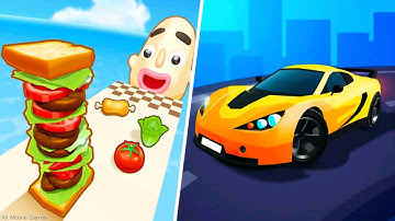 Sandwich Runner | Race Master 3D - All Levels Gameplay Walkthrough Android,iOS - NEW APK UPDATE