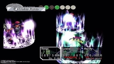 Chrono Cross Radical Dreamers Edition All Techs, double techs and triple techs showcase.