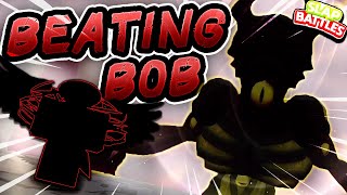 BEATING the ETERNAL BOB boss battle (Tips & Tricks!)  Slap Battles Roblox