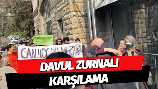 Can Candana Boğaziçi Üniversitesinde Davul Zurnalı Karşılama