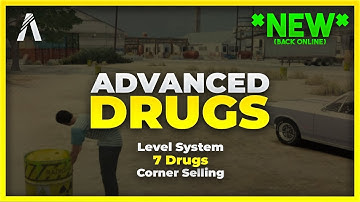 [QB-Core] Advanced Drugs System v1.0 (FiveM Script)