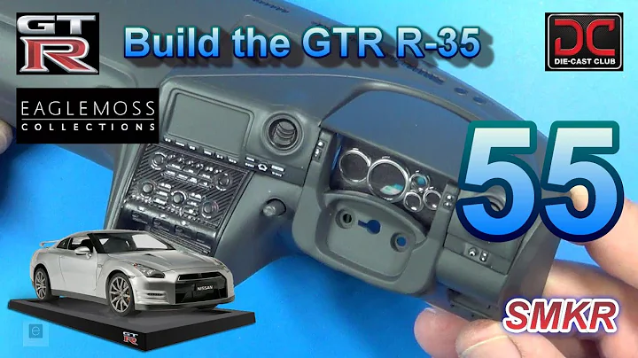 Build the Nissan GT-R R35 Issue 15 Stage 55 - The Dashboard Continues