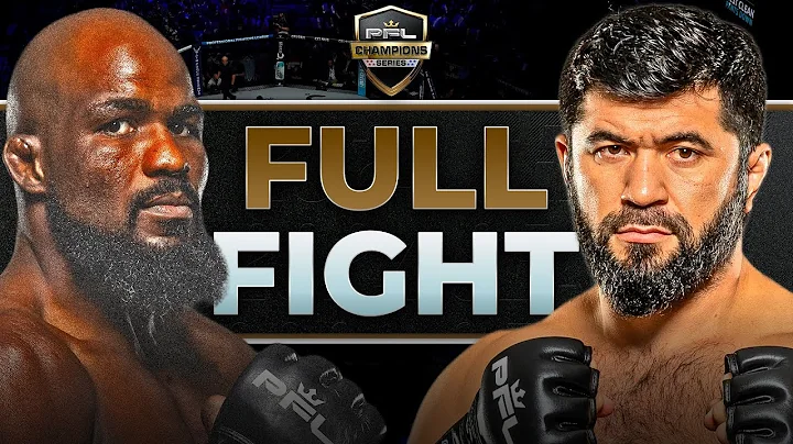 Light Heavyweight Title-Decider! | Corey Anderson v Dovlet Yagshimuradov | Full Fight | PFL CS 3