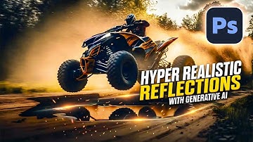 Hyper-Realistic Reflections in Photoshop Using AI