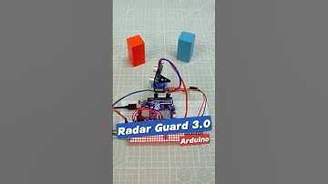 Servo + Sensor + LEDs = Epic Arduino Radar! #arduino #arduinoproject