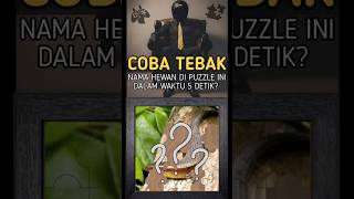 Coba tebak nama hewan di puzzle ini dalam waktu 5 detik? #short